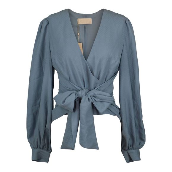 KEEPSAKE the Label Tops - Keepsake Gracious Top sz S Powder Blue NWT $150
